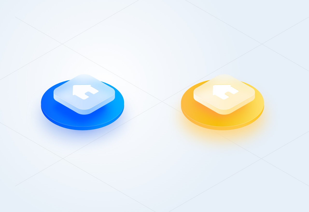 使用sketch制作磨砂玻璃2.5D等距isometric风格图标