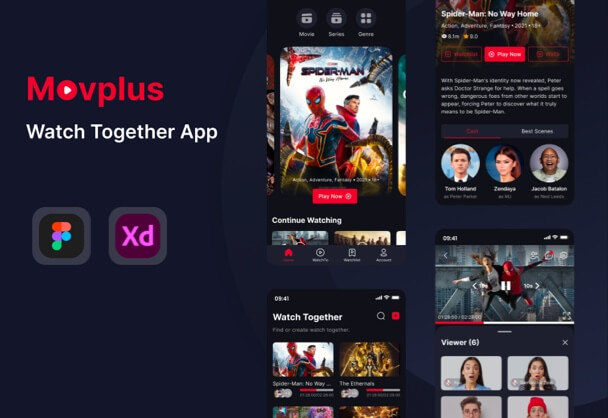 电影APPUIkit素材