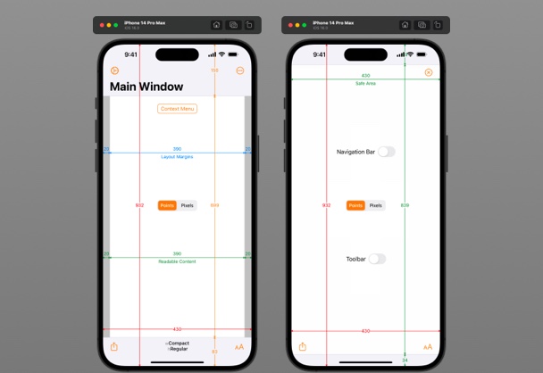iPhone 14系列手机屏幕分辨率开发尺寸笔记
