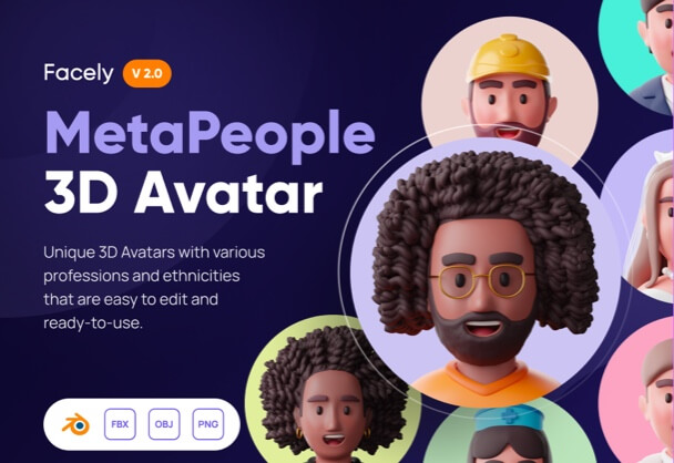 Facely V2 - 元宇宙3D头像2.0