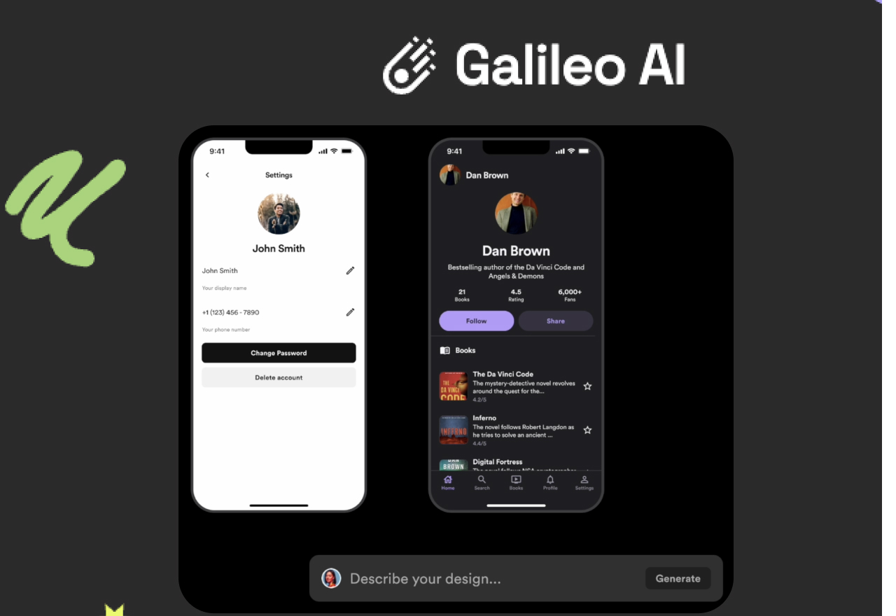 UI设计的AI革命要开始了——Galileo AI首发测试！