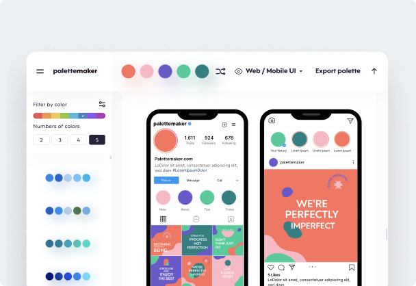 设计师高效率配色神器——Palettemaker
