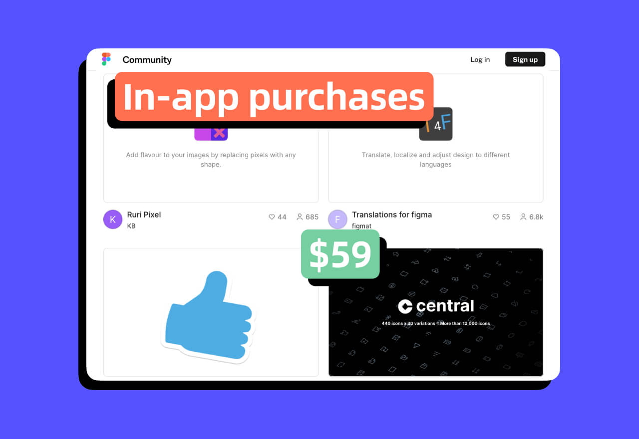Figma社区平台推出了销售工具以及创作者基金