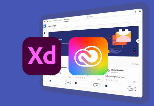 Creative Cloud 无法连接插件市场，怎么安装标记狮XD插件