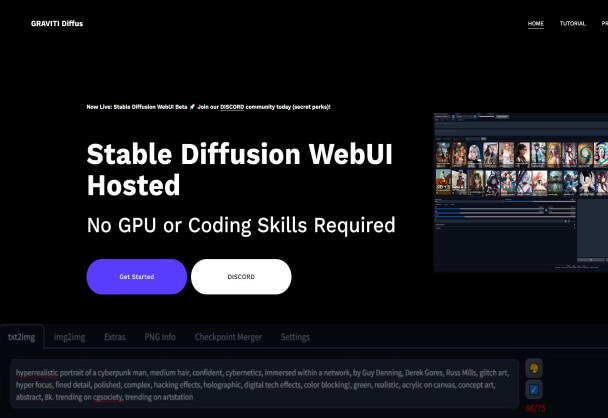 不会部署Stable diffusion？试试Graviti Diffus