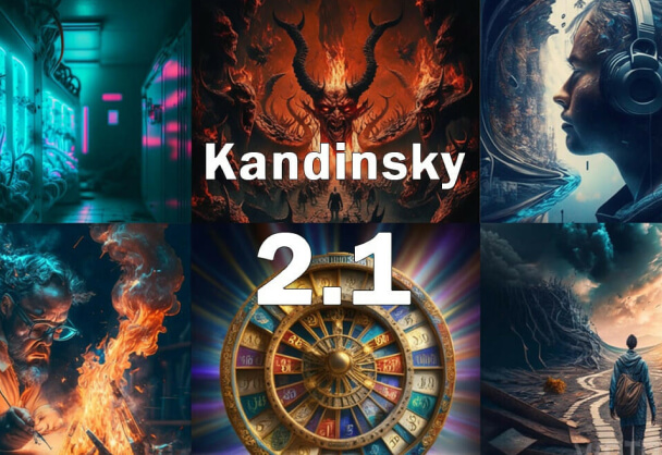 Kandinsky 2.1:免费开源AI绘画模型丨无需注册打开即用