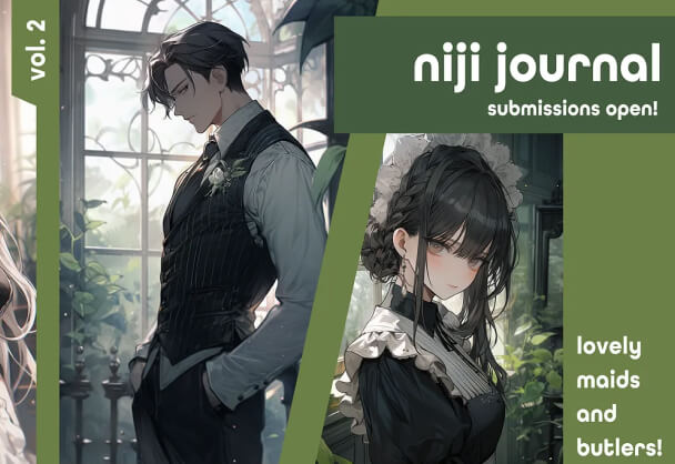 Niji Journal期刊第二期即将发行,主题”女仆与管家“！