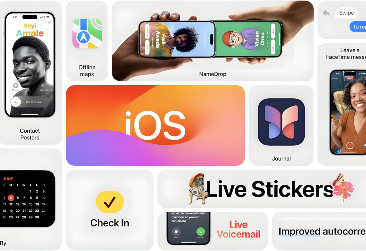 WWDC23丨iOS 17全新待机功能,iPhone变身智能桌面摆件