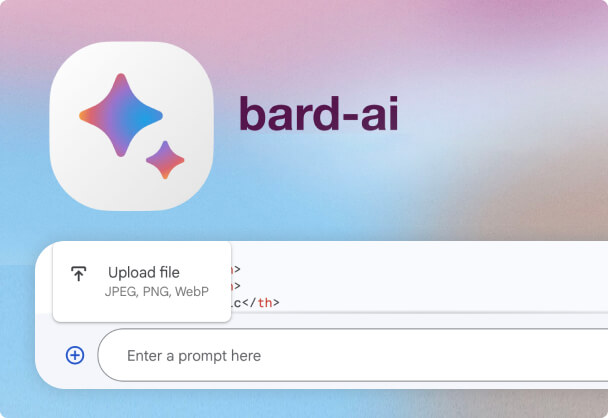 怎么才能使用Google Bard上传图像功能？