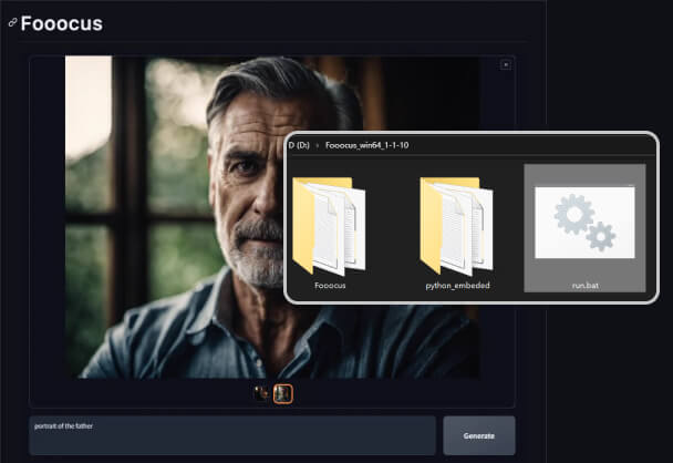Fooocus下载与安装丨鼠标点击三次即可完成安装！