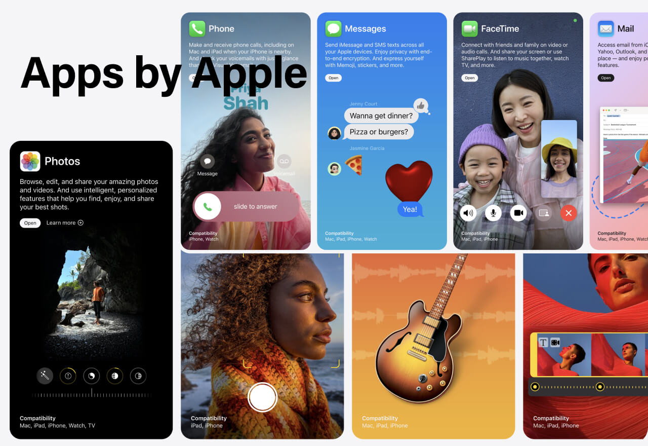 苹果推出Apps by Apple网站,向用户展示自家App生态