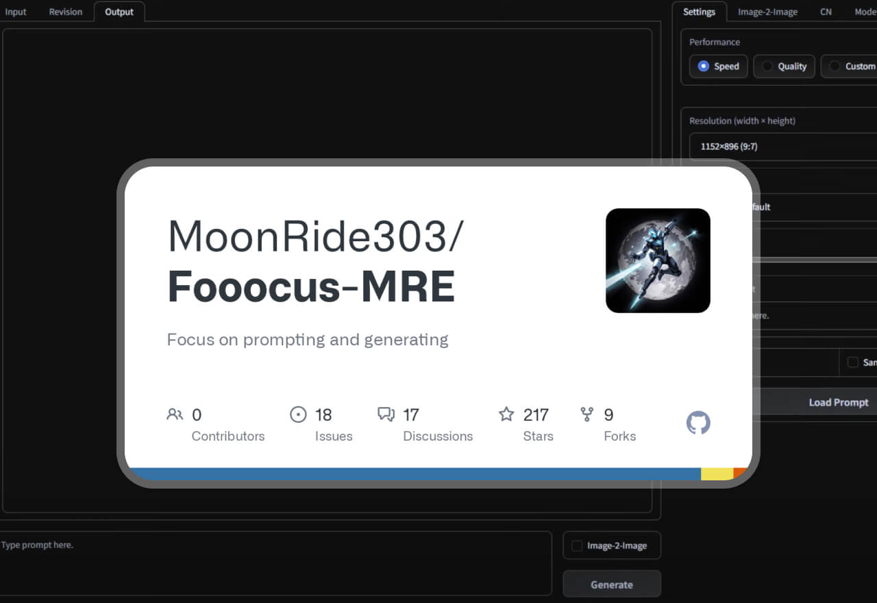 SDXL丨Fooocus-MRE支持Control-canny和Depths！