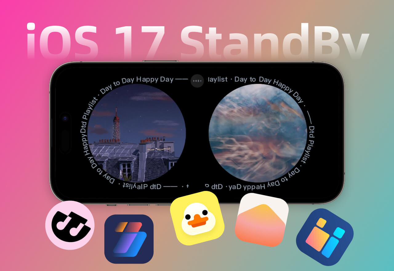 iOS 17最新玩法丨解锁待机显示氛围感小组件！