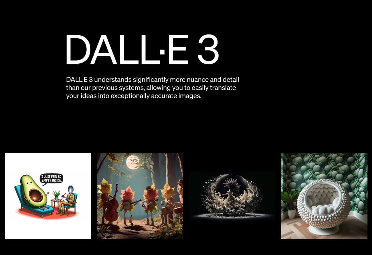 OpenAI推出DALL·E 3丨AI绘图语义理解新高度！