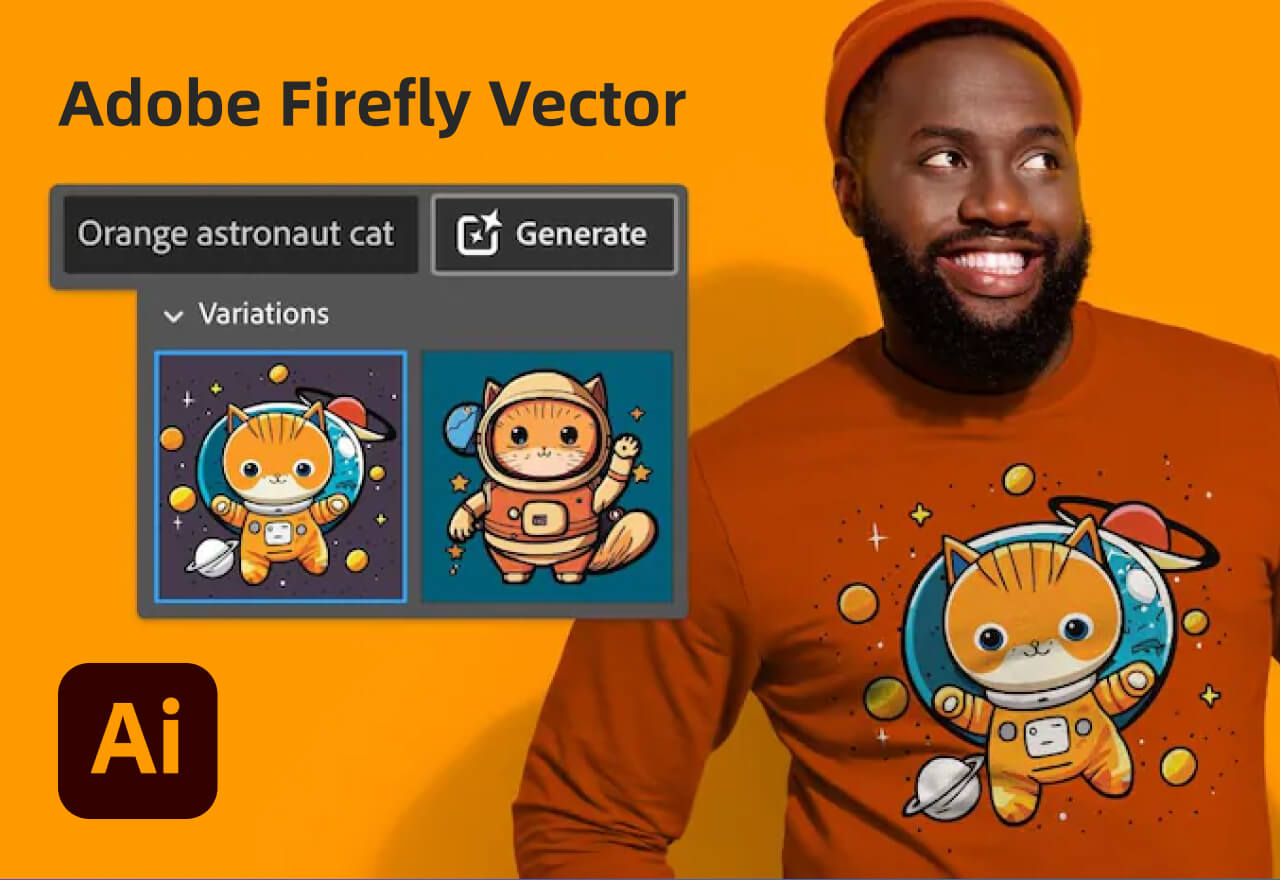 Adobe MAX 2023丨矢量图形的AI模型Firefly Vector