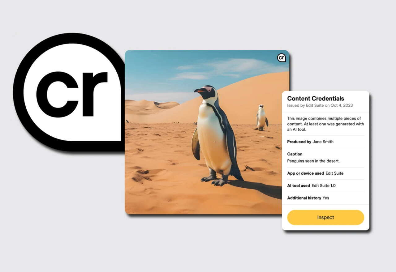 Adobe推出透明识别标识,标注AI生成内容