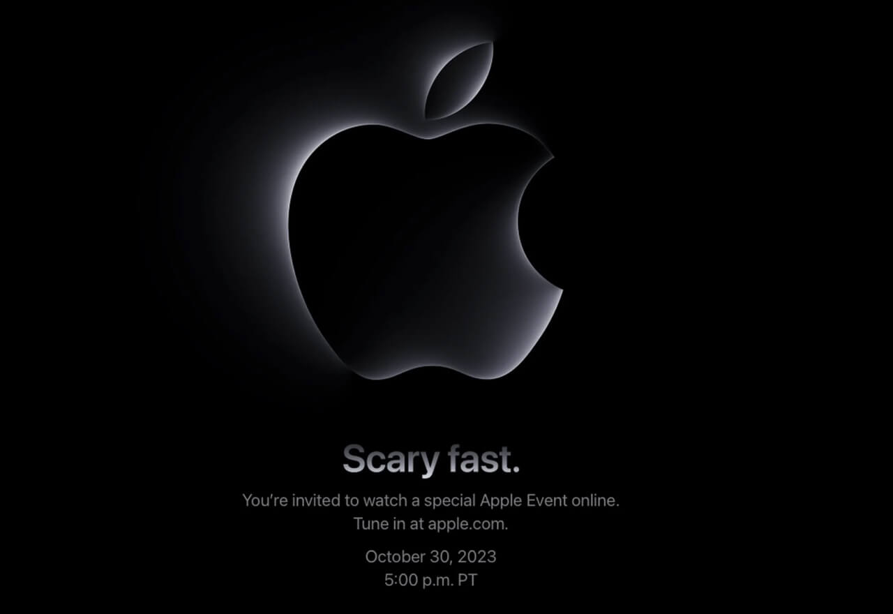 苹果将在10月30日举行“Scary Fast”产品发布会
