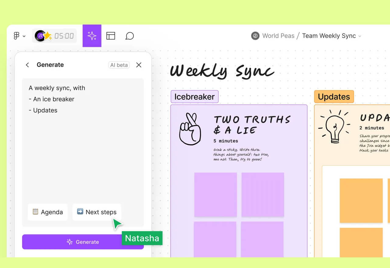 Figjam AI新功能公测丨协作白板更智能