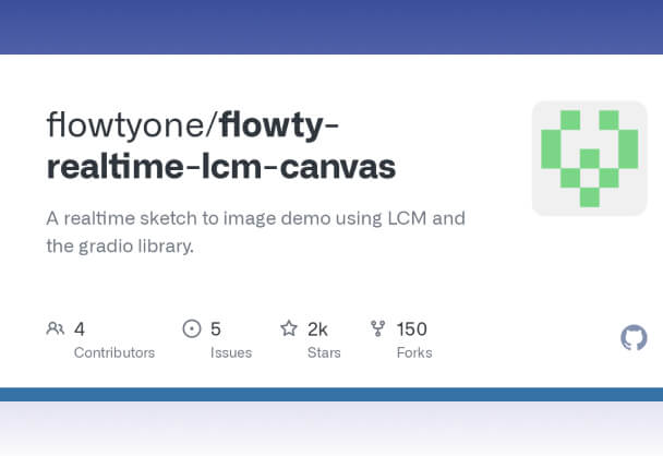 本地安装实现LCM实时手绘图片生成