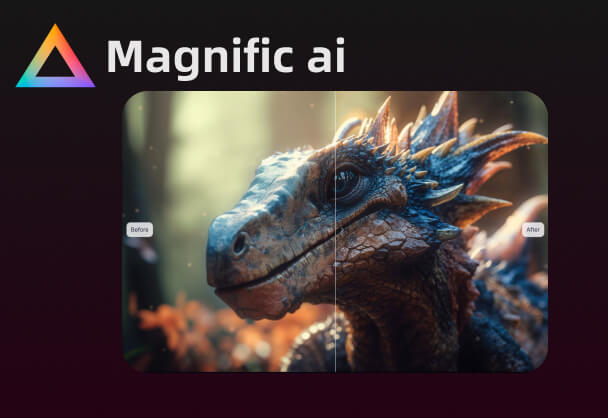 AI 图像增强工具 Magnific开放限时免费体验名额！