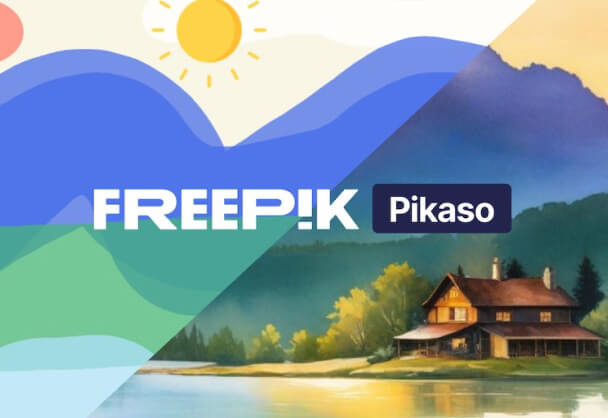 Freepik强大的实时绘图工具Pikaso免费开放！