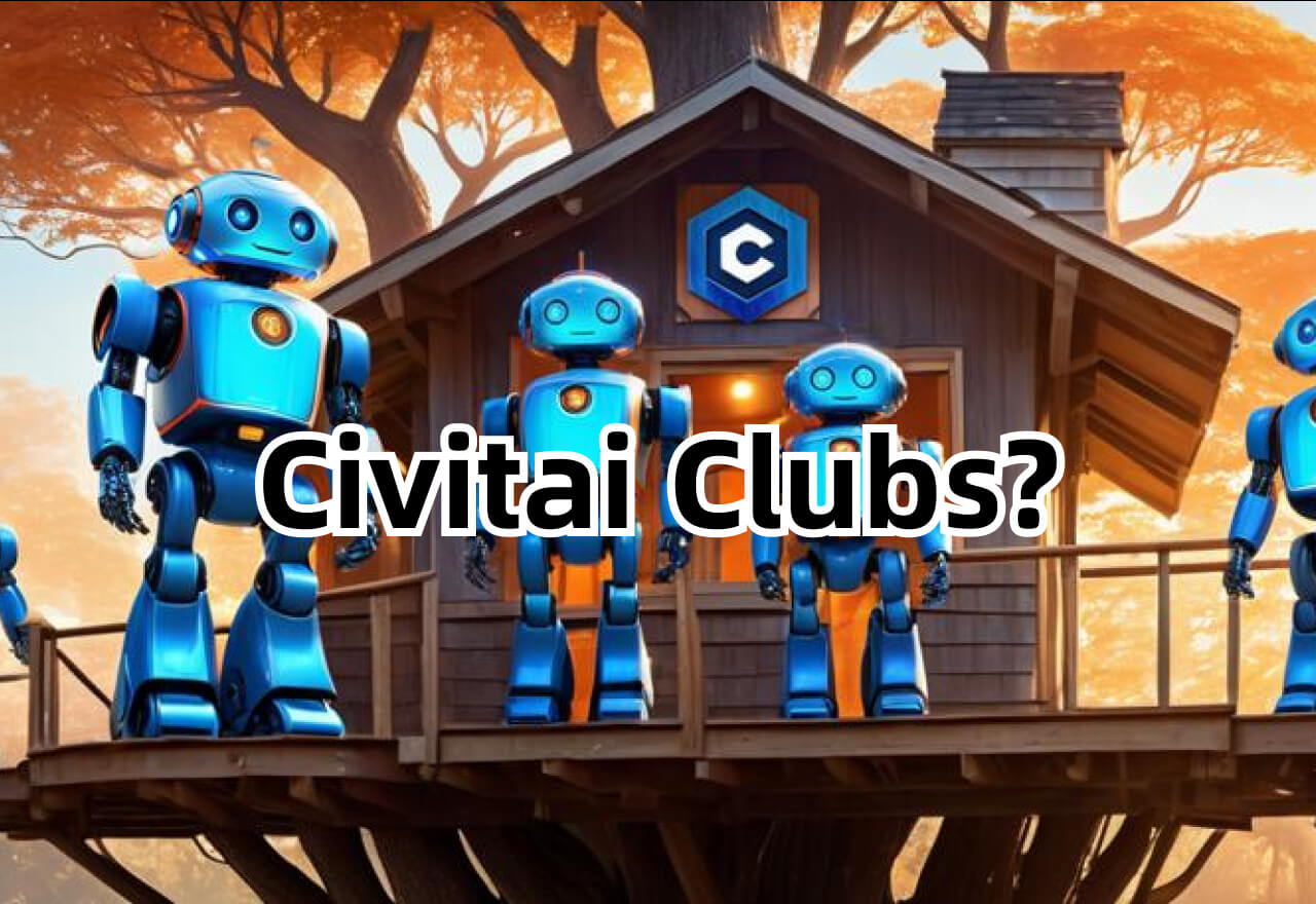Civitai推出付费Club后迅速关闭丨征求商业化模式