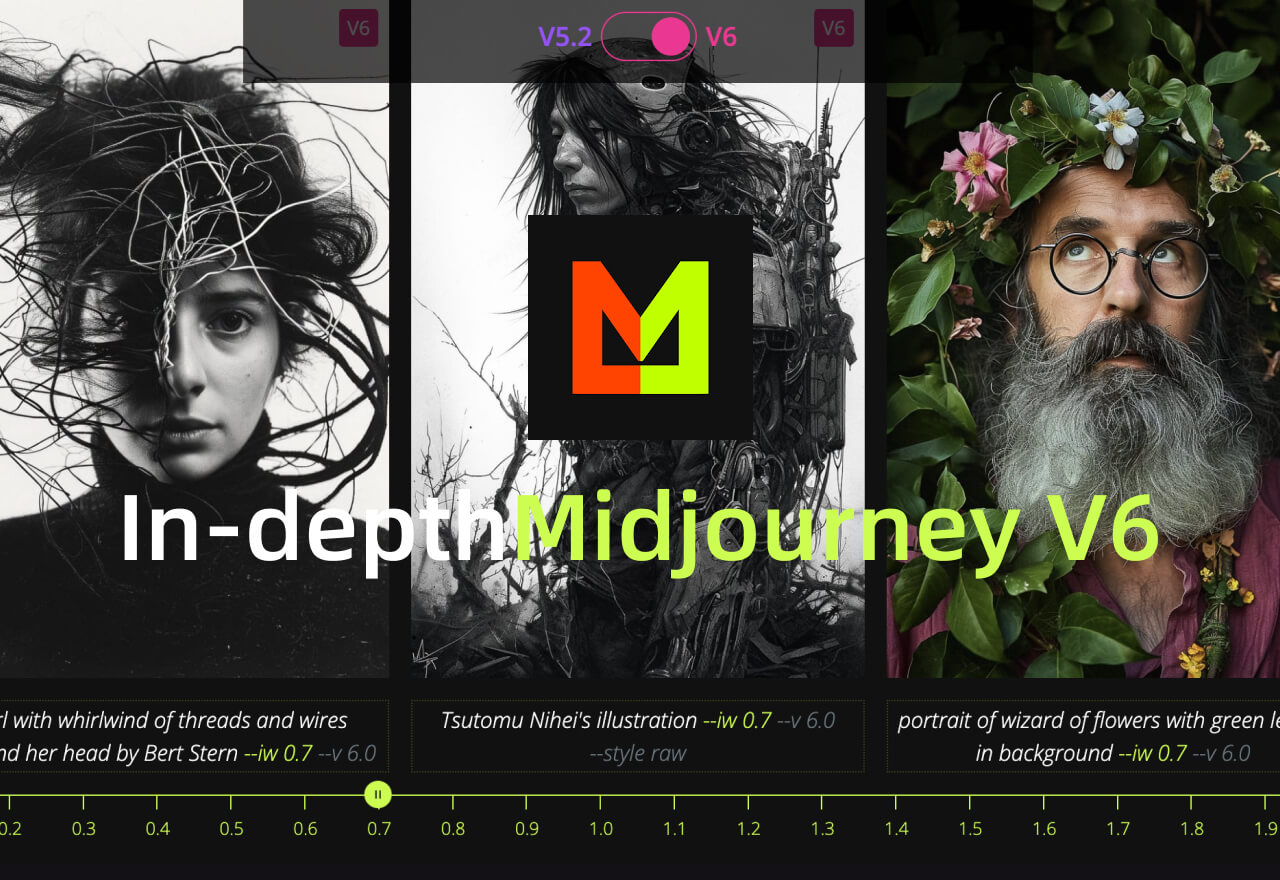 In-depth Midjourney V6丨Midlibrary出品超详解指南！
