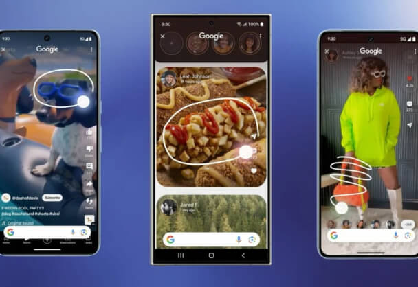Google推出划圈搜索功能Circle to Search