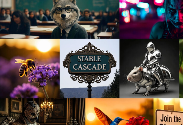 Stability AI发布Stable Cascade模型丨文生图再进化