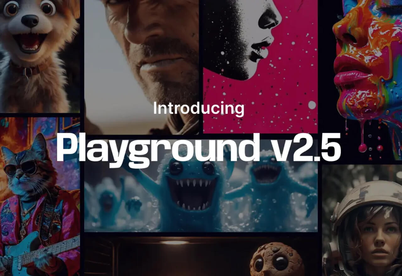 Playground v2.5模型发布！超越SDXL模型