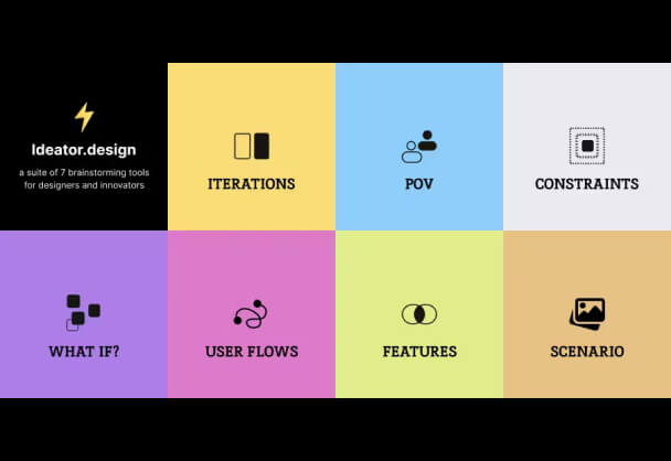 UIUX设计师头脑风暴免费AI工具Ideator AI