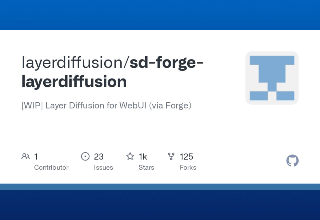 sd-forge-layerdiffuse插件正式发布丨生成透明背景图像