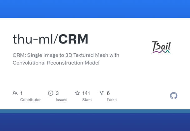 单图生3D丨CRM一键将图片变为3D模型