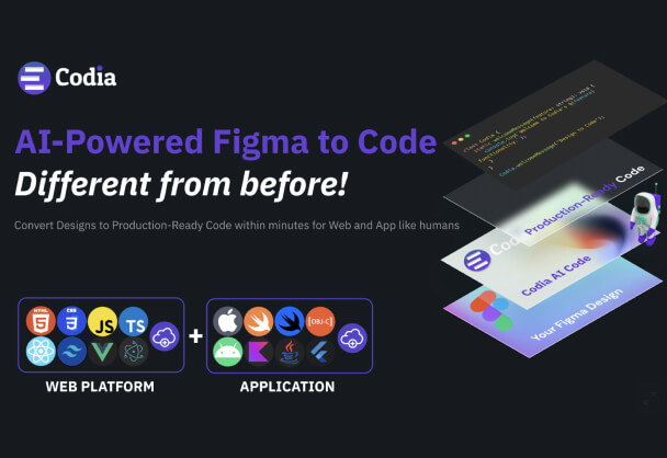 Figma插件Codia AI Code丨一键设计稿转代码