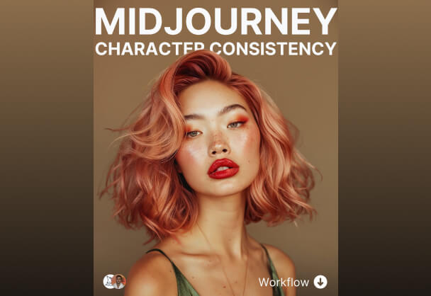 Midjourney 角色一致性工作流丨角色参考功能详解