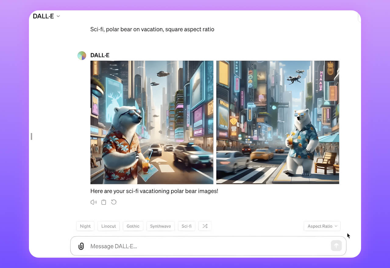ChatGPT推出DALL-E 3图像生成与编辑功能