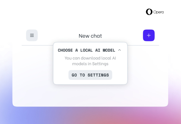 Opera One宣布可内置本地AI大模型做访问助手