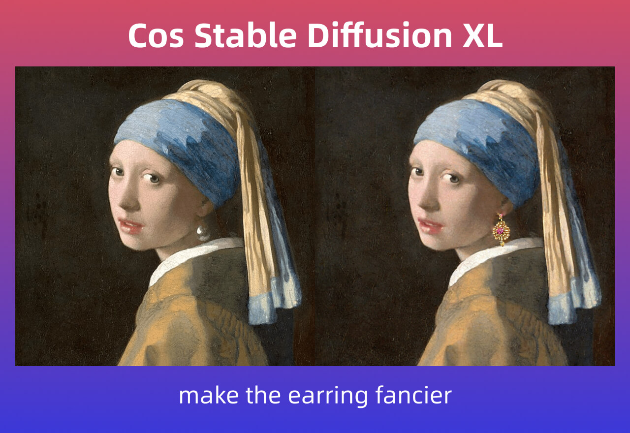 Cos Stable Diffusion XL丨用Prompt局部重绘图像