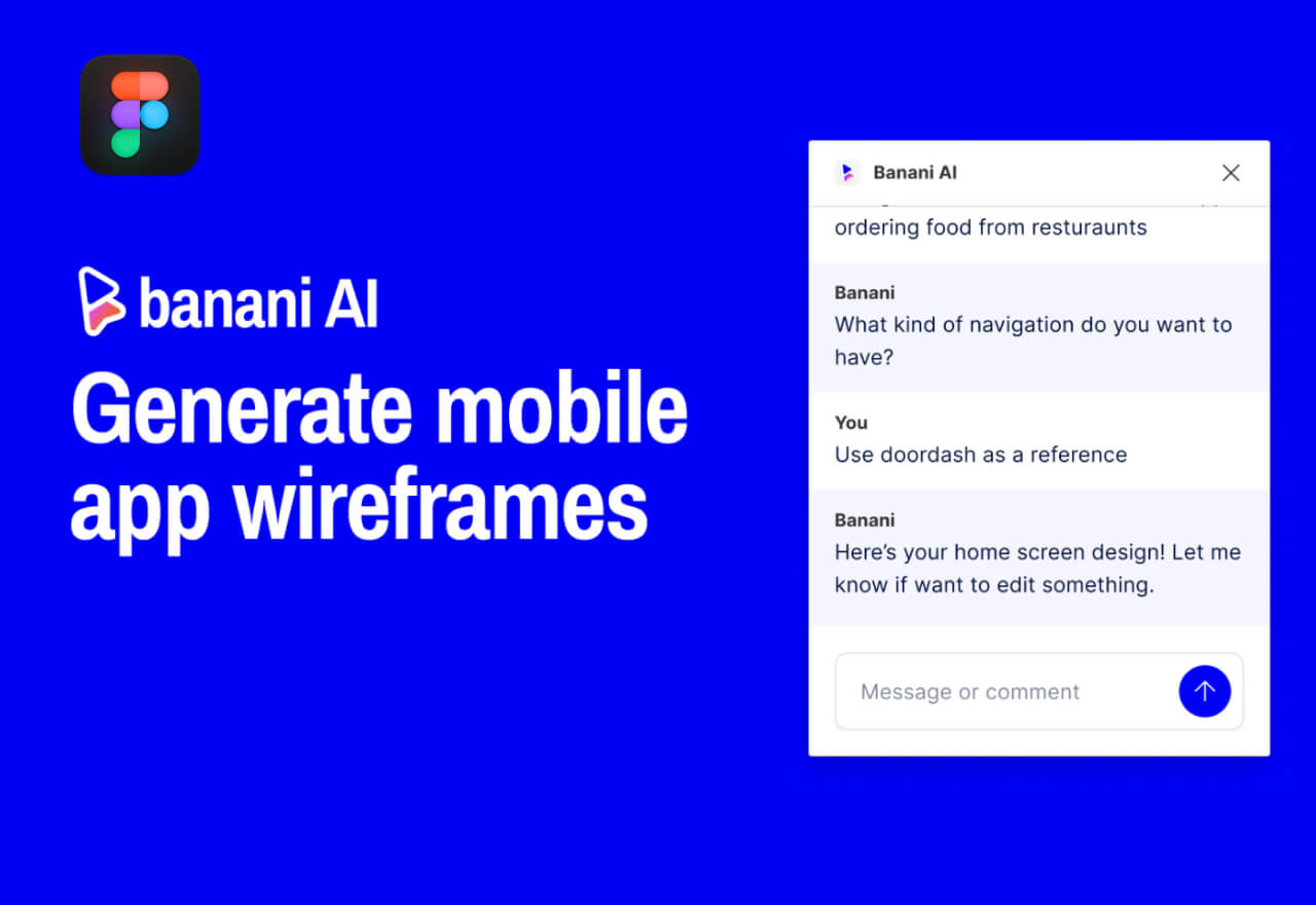Banani AI丨Figma线框设计AI智能助手