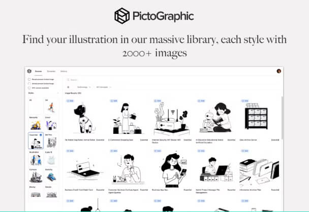 PictoGraphic丨矢量插画AI生成平台