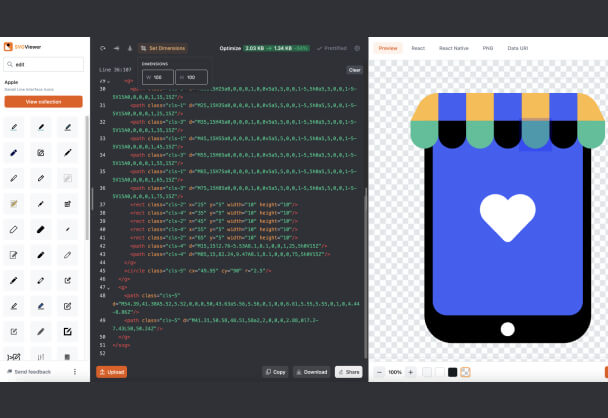 SVGViewer丨全面的在线SVG图标工具