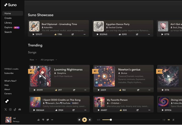 Suno 3.5 版本现已对所有用户免费开放！