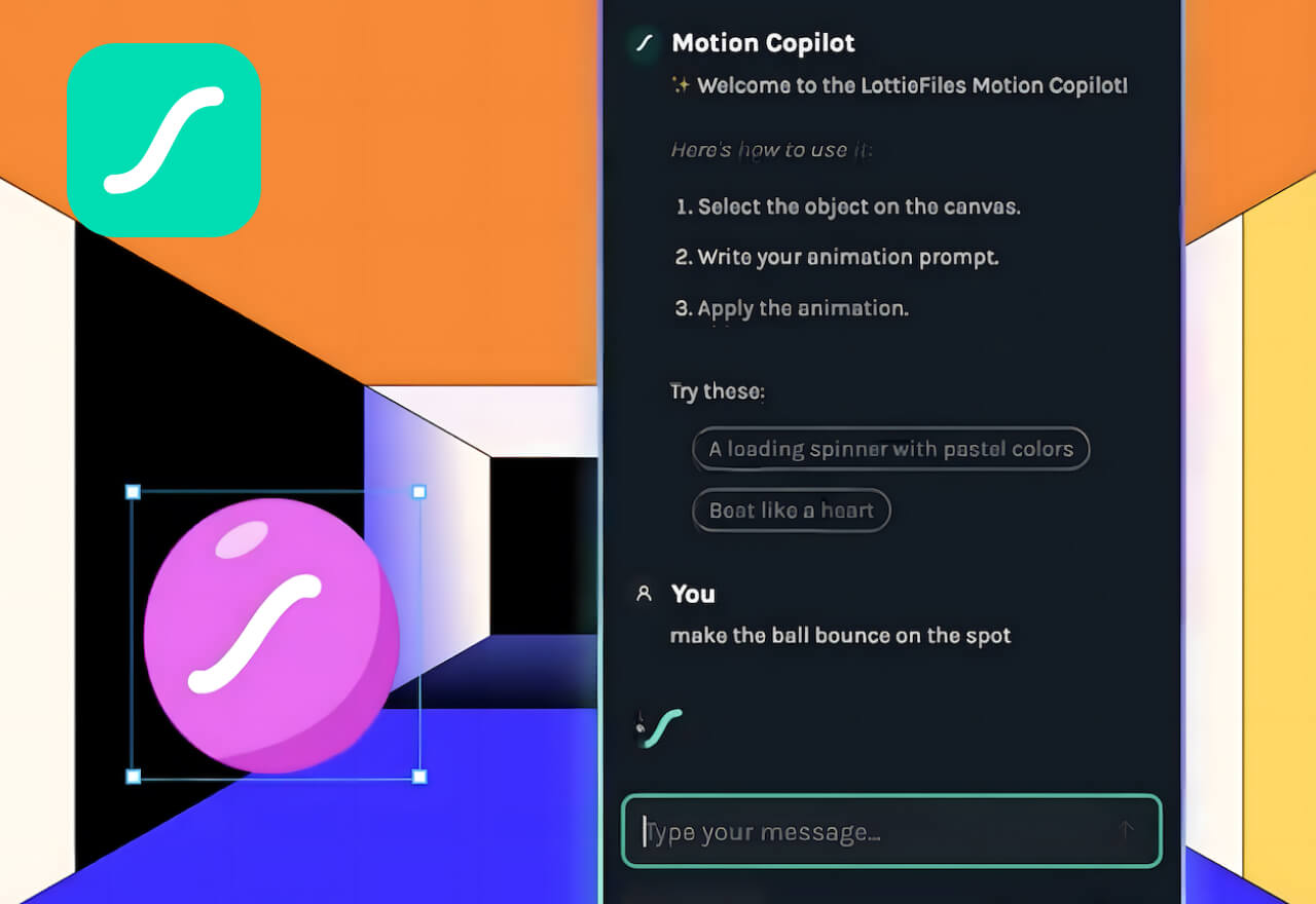 Lottie Creator上线Motion Copilot功能丨文本生成动画！