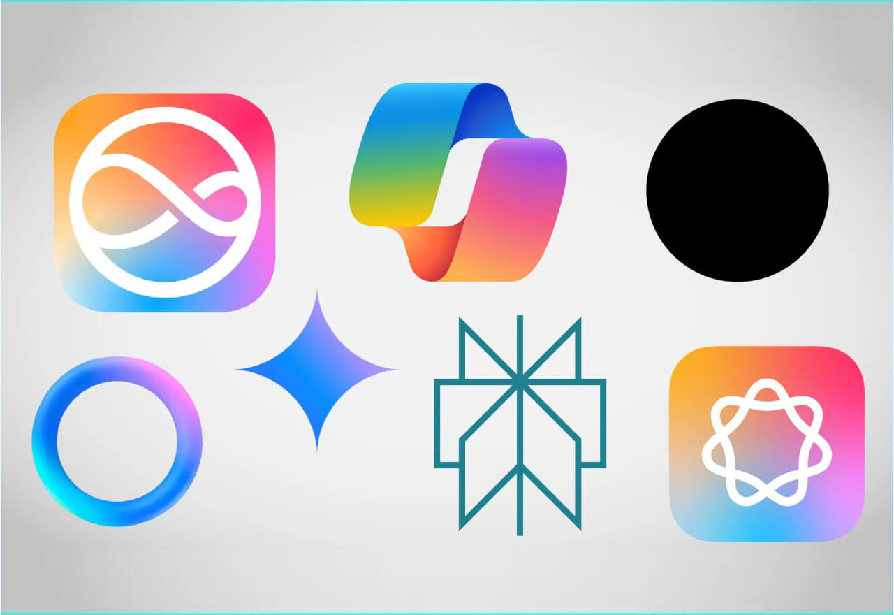 解读科技巨头们的AI图标设计