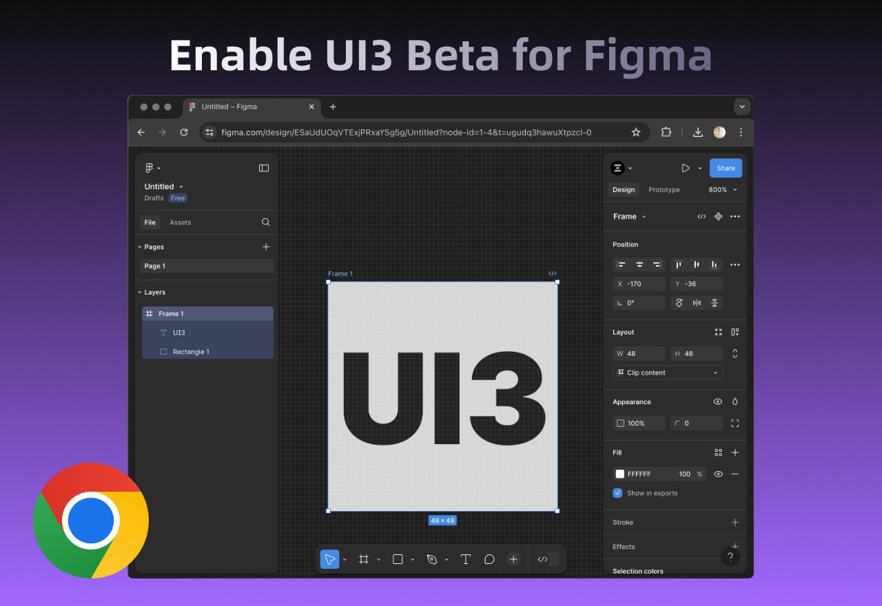 Enable UI3 Beta for Figma插件丨Figma UI3 抢先体验！