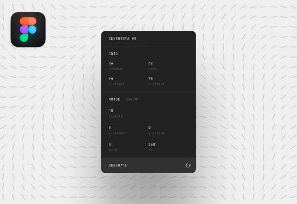 Generista丨Figma设计师的几何图案纹理生成利器