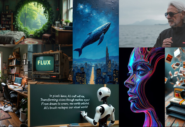 对标SD丨前核心成员团队发布Flux.1 开源图像生成模型