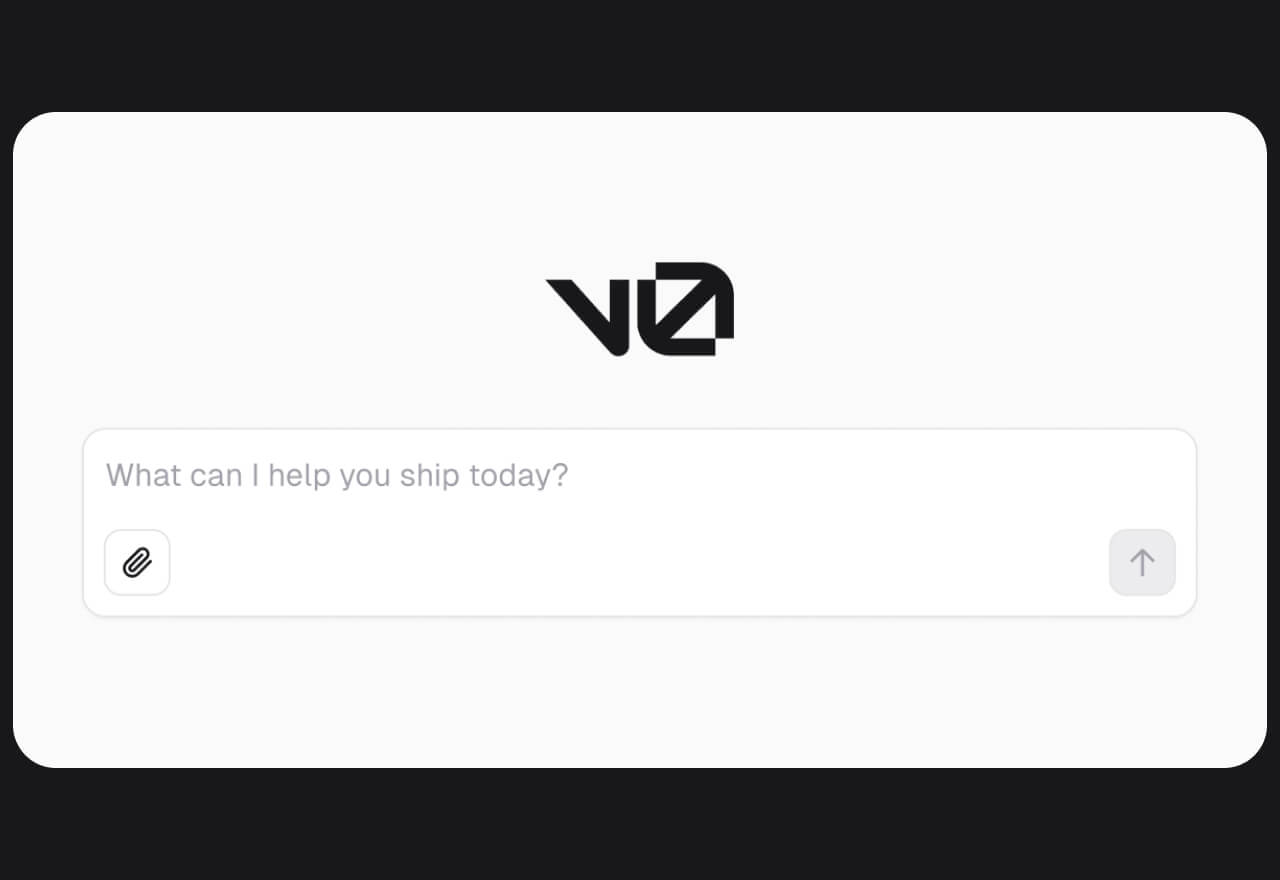 v0推出全新对话式UI丨重塑Web开发体验