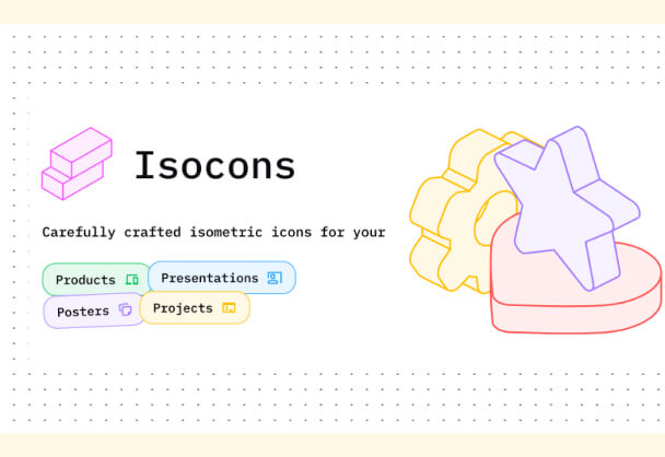 Isocons.app丨isometric等距图标在线设计利器