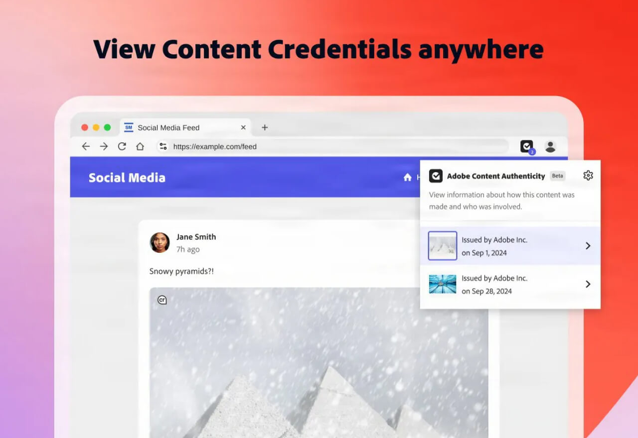 Adobe 宣布推出Content Authenticity保护数字作品版权